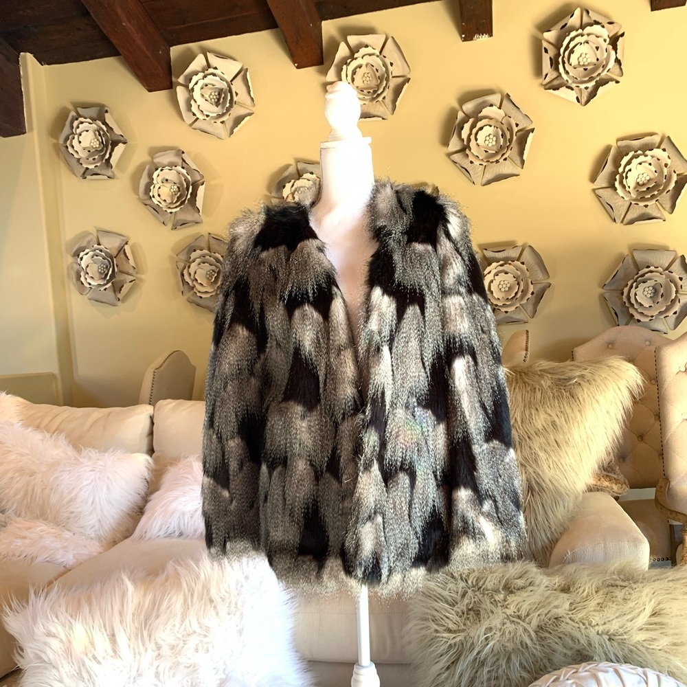 Faux Fur Coat